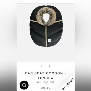 Car seat cocoon suitable for any car seat